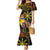 Philippines Sarimanok Mermaid Dress Papanok Legendary Bird Okir Polynesian Pattern