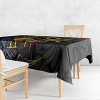 Philippines Sarimanok Tablecloth Papanok Legendary Bird Okir Polynesian Pattern LT14 - Polynesian Pride