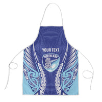 Northland 2026 Rugby Custom Apron NZ Maori Silver Fern LT14 Blue - Polynesian Pride