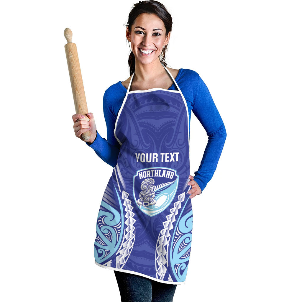 Northland 2026 Rugby Custom Apron NZ Maori Silver Fern LT14 - Polynesian Pride