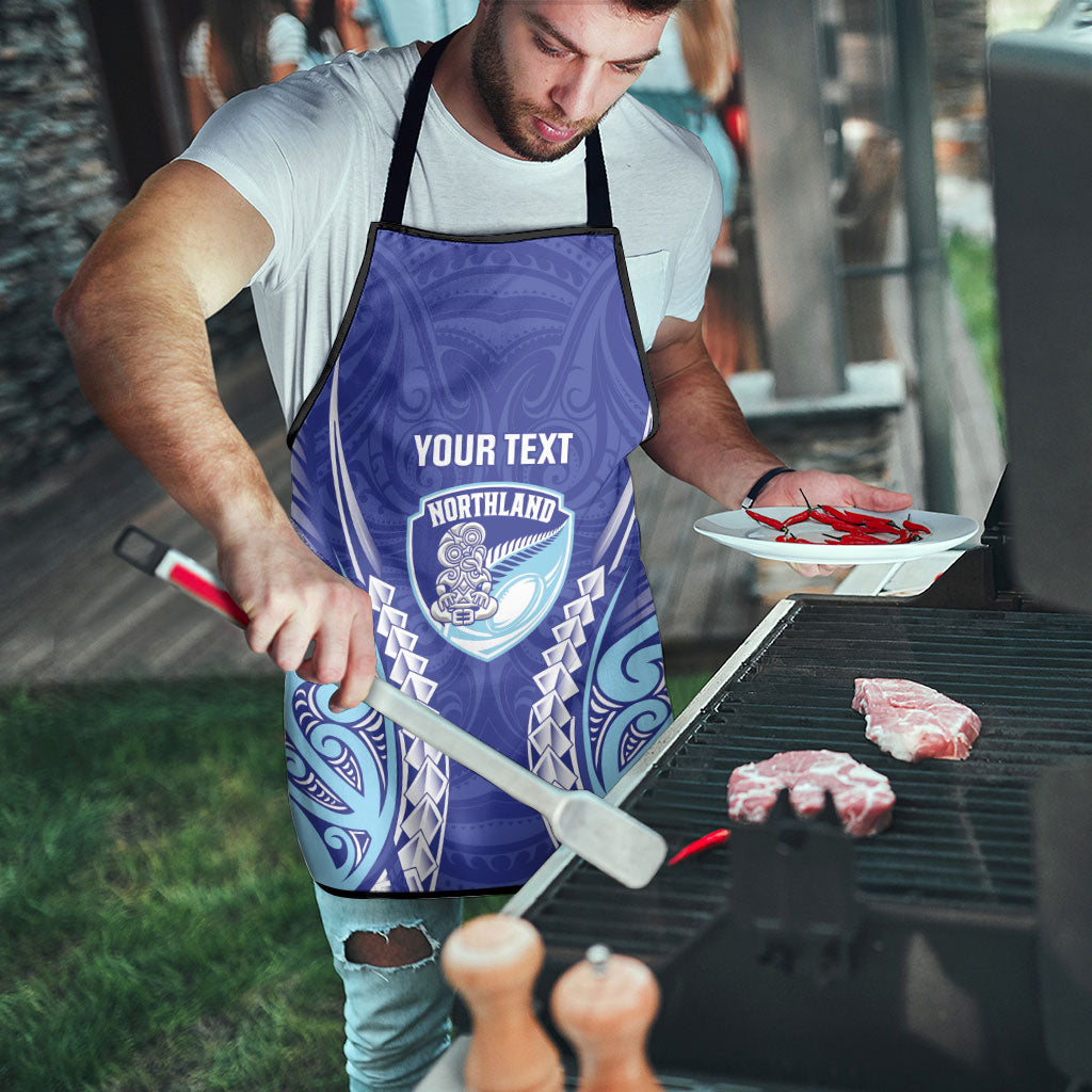 Northland 2026 Rugby Custom Apron NZ Maori Silver Fern LT14 - Polynesian Pride