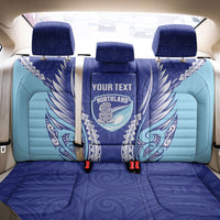 Northland 2026 Rugby Custom Back Car Seat Cover NZ Maori Silver Fern LT14 - Polynesian Pride
