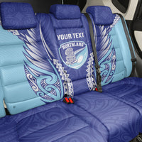 Northland 2026 Rugby Custom Back Car Seat Cover NZ Maori Silver Fern LT14 - Polynesian Pride