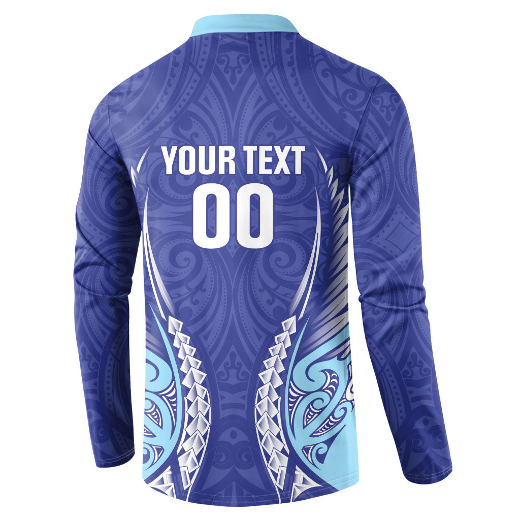 Northland 2026 Rugby Custom Button Sweatshirt NZ Maori Silver Fern LT14 - Polynesian Pride