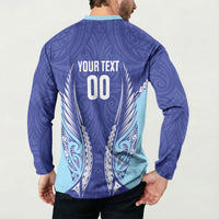 Northland 2026 Rugby Custom Button Sweatshirt NZ Maori Silver Fern LT14 - Polynesian Pride