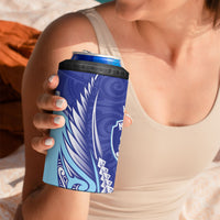Northland 2026 Rugby Custom 4 in 1 Can Cooler Tumbler NZ Maori Silver Fern LT14 - Polynesian Pride