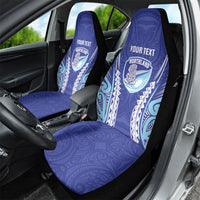 Northland 2026 Rugby Custom Car Seat Cover NZ Maori Silver Fern LT14 - Polynesian Pride