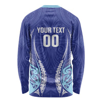 Northland 2026 Rugby Custom Long Sleeve Shirt NZ Maori Silver Fern LT14 - Polynesian Pride