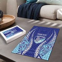 Northland 2026 Rugby Custom Puzzle NZ Maori Silver Fern LT14 - Polynesian Pride