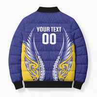 Otago 2026 Rugby Custom Bomber Puffer Jacket NZ Maori Silver Fern LT14 - Polynesian Pride
