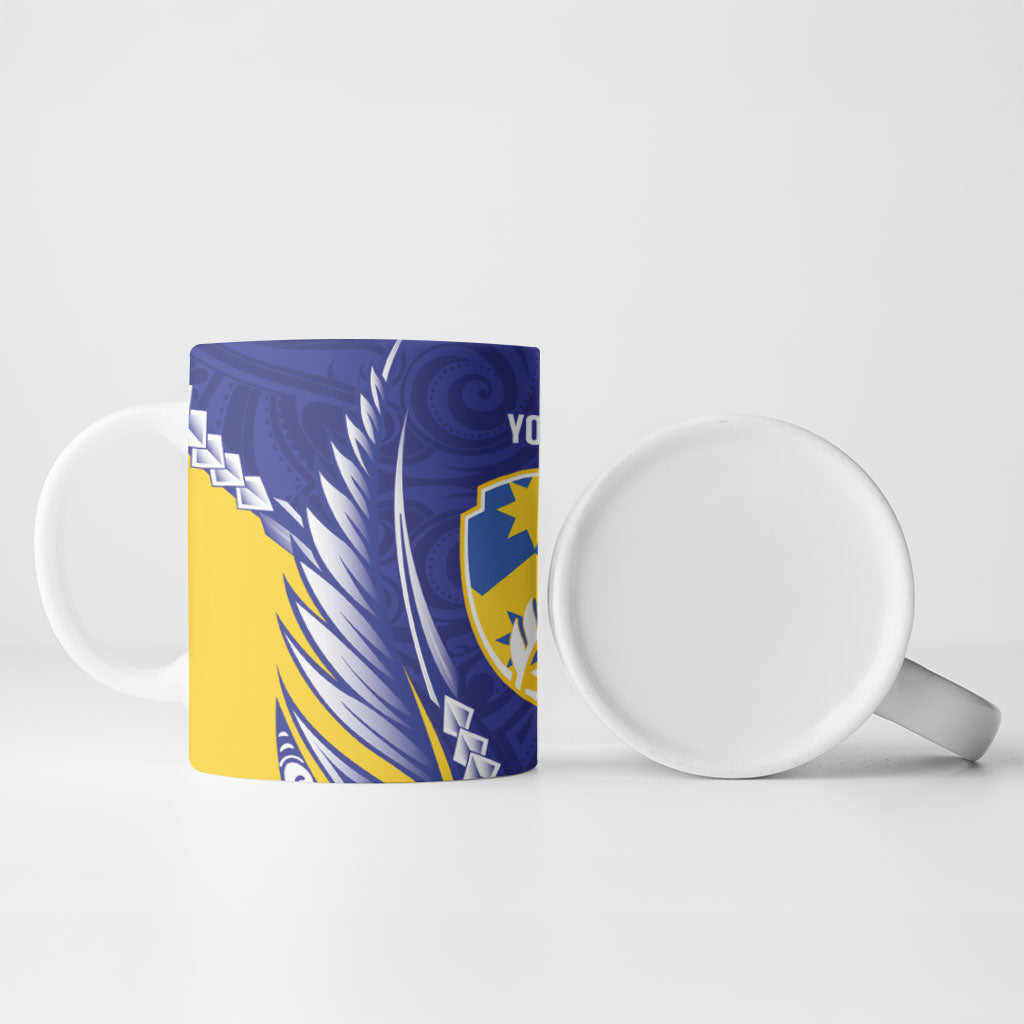 Otago 2026 Rugby Custom Ceramic Mug NZ Maori Silver Fern LT14 - Polynesian Pride