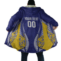 Otago 2026 Rugby Custom Cloak NZ Maori Silver Fern LT14 - Polynesian Pride