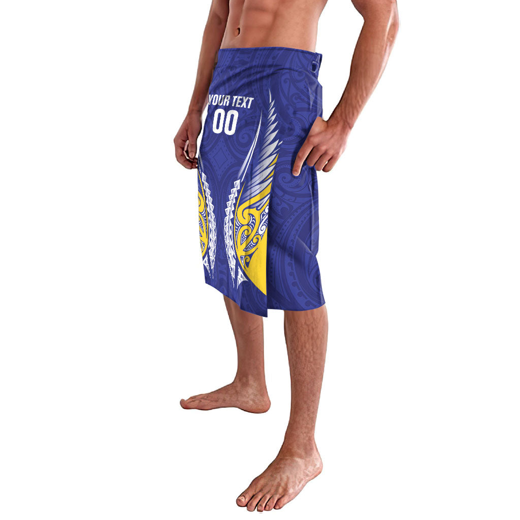 Otago 2026 Rugby Custom Lavalava NZ Maori Silver Fern LT14 - Polynesian Pride