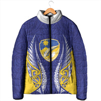 Otago 2026 Rugby Custom Padded Jacket NZ Maori Silver Fern LT14 - Polynesian Pride