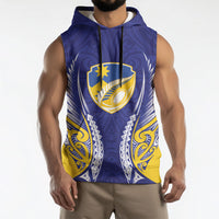 Otago 2026 Rugby Custom Sleeveless Hoodie NZ Maori Silver Fern LT14 - Polynesian Pride