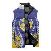 Otago 2026 Rugby Custom Sleeveless Puffer Jacket NZ Maori Silver Fern LT14 - Polynesian Pride