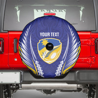 Otago 2026 Rugby Custom Spare Tire Cover NZ Maori Silver Fern LT14 - Polynesian Pride