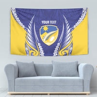 Otago 2026 Rugby Custom Tapestry NZ Maori Silver Fern LT14 - Polynesian Pride
