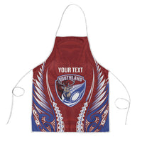 Southland 2026 Rugby Custom Apron NZ Maori Silver Fern LT14 Maroon - Polynesian Pride