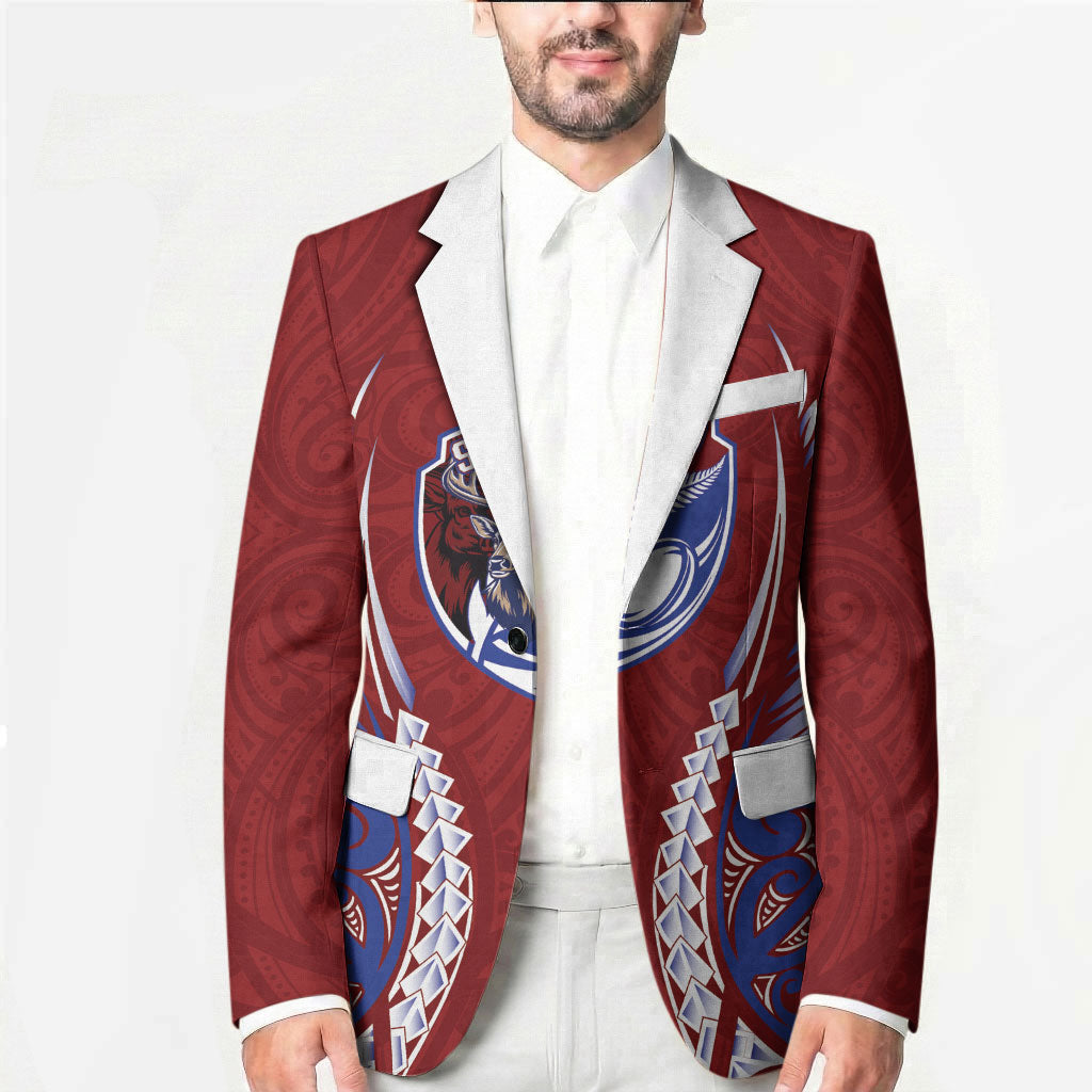 Southland 2026 Rugby Custom Blazer NZ Maori Silver Fern LT14 - Polynesian Pride