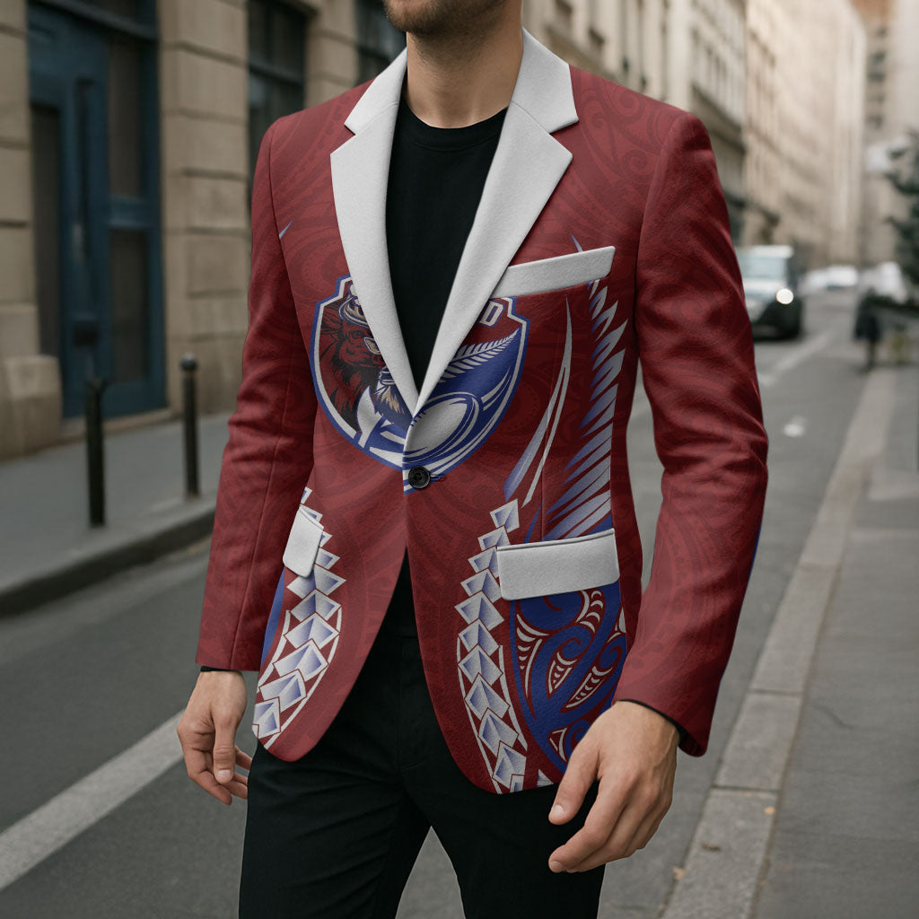 Southland 2026 Rugby Custom Blazer NZ Maori Silver Fern LT14 - Polynesian Pride