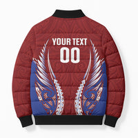 Southland 2026 Rugby Custom Bomber Puffer Jacket NZ Maori Silver Fern LT14 - Polynesian Pride