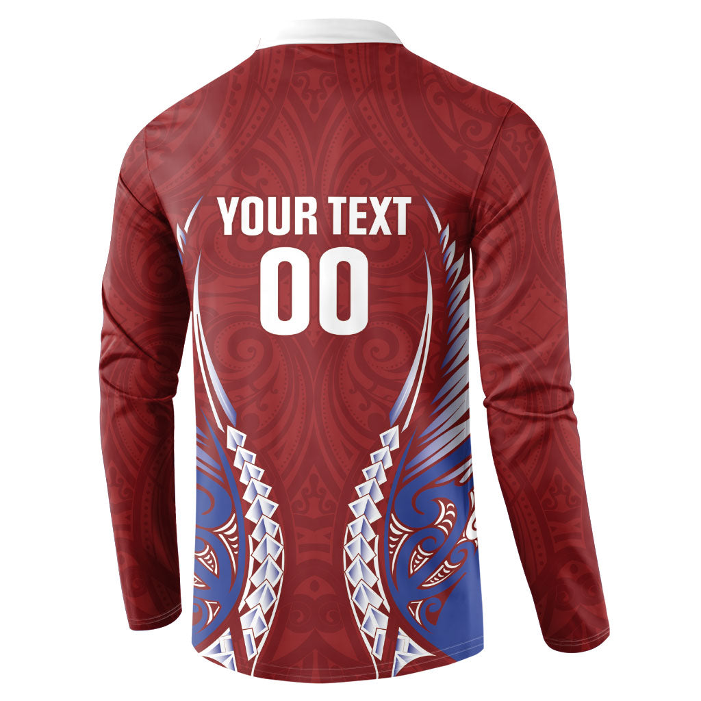 Southland 2026 Rugby Custom Button Sweatshirt NZ Maori Silver Fern LT14 - Polynesian Pride
