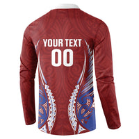 Southland 2026 Rugby Custom Button Sweatshirt NZ Maori Silver Fern LT14 - Polynesian Pride