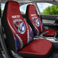 Southland 2026 Rugby Custom Car Seat Cover NZ Maori Silver Fern LT14 - Polynesian Pride