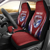 Southland 2026 Rugby Custom Car Seat Cover NZ Maori Silver Fern LT14 - Polynesian Pride