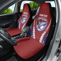 Southland 2026 Rugby Custom Car Seat Cover NZ Maori Silver Fern LT14 - Polynesian Pride