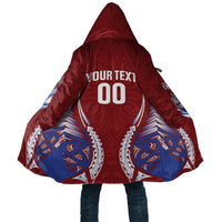 Southland 2026 Rugby Custom Cloak NZ Maori Silver Fern LT14 Unisex Maroon - Polynesian Pride