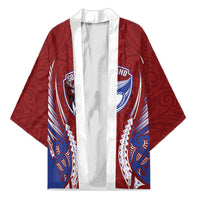 Southland 2026 Rugby Custom Kimono NZ Maori Silver Fern LT14 Unisex Maroon - Polynesian Pride