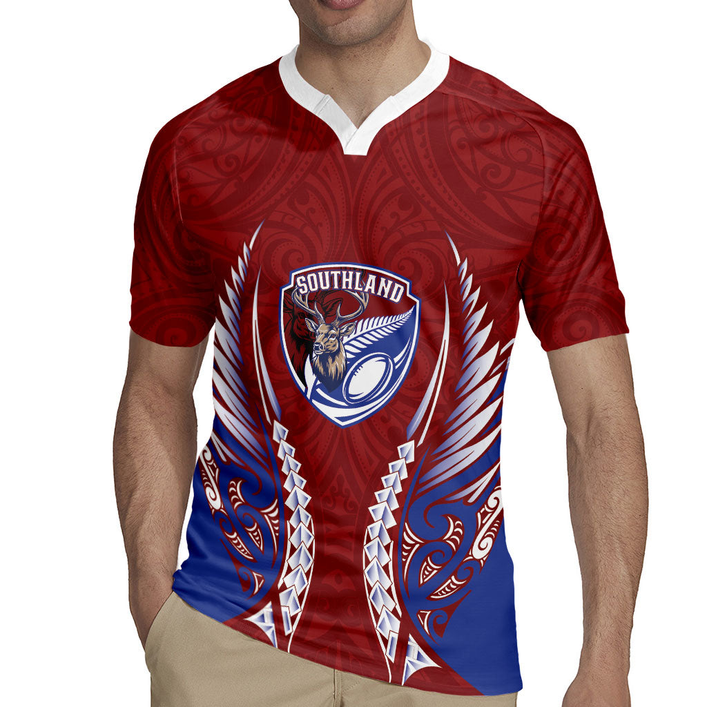 Southland 2026 Rugby Custom Rugby Jersey NZ Maori Silver Fern LT14 - Polynesian Pride