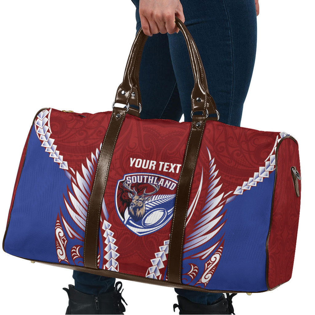 Southland 2026 Rugby Custom Travel Bag NZ Maori Silver Fern LT14 - Polynesian Pride