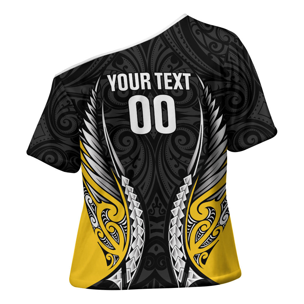 Taranaki 2026 Rugby Custom Cross Shoulder Shirt NZ Maori Silver Fern LT14 - Polynesian Pride