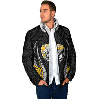 Taranaki 2026 Rugby Custom Padded Jacket NZ Maori Silver Fern LT14 - Polynesian Pride