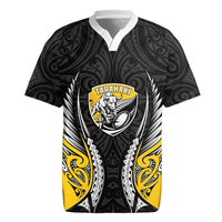 Taranaki 2026 Rugby Custom Rugby Jersey NZ Maori Silver Fern LT14 Black - Polynesian Pride