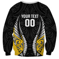 Taranaki 2026 Rugby Custom Sweatshirt NZ Maori Silver Fern LT14 - Polynesian Pride