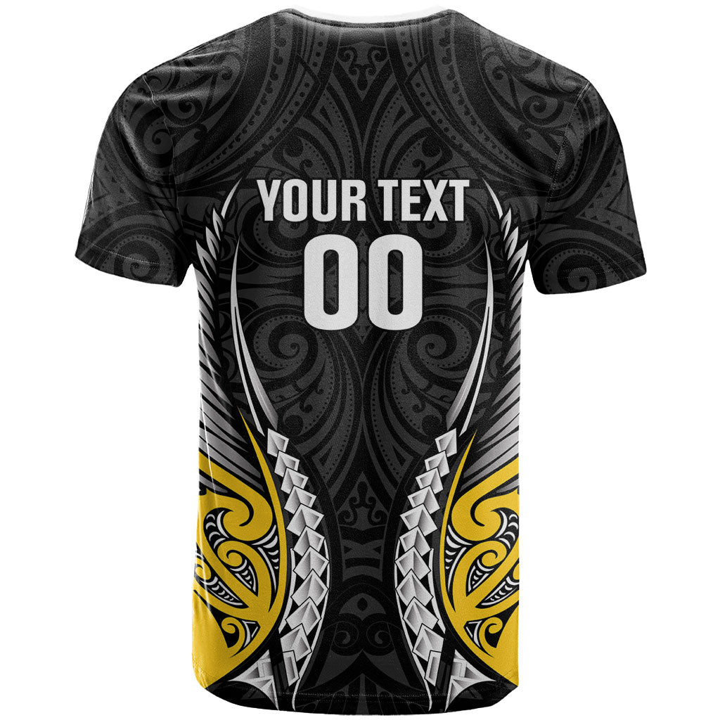 Taranaki 2026 Rugby Custom T Shirt NZ Maori Silver Fern LT14 - Polynesian Pride