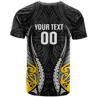 Taranaki 2026 Rugby Custom T Shirt NZ Maori Silver Fern LT14 - Polynesian Pride