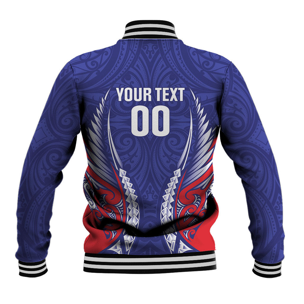 Tasman Bay 2026 Rugby Custom Baseball Jacket NZ Maori Silver Fern LT14 - Polynesian Pride