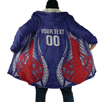 Tasman Bay 2026 Rugby Custom Cloak NZ Maori Silver Fern LT14 - Polynesian Pride