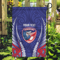 Tasman Bay 2026 Rugby Custom Garden Flag NZ Maori Silver Fern LT14 Garden Flag Blue - Polynesian Pride