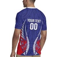 Tasman Bay 2026 Rugby Custom Rugby Jersey NZ Maori Silver Fern LT14 - Polynesian Pride