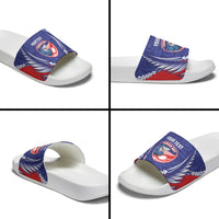 Tasman Bay 2026 Rugby Custom Slide Sandals NZ Maori Silver Fern LT14 - Polynesian Pride