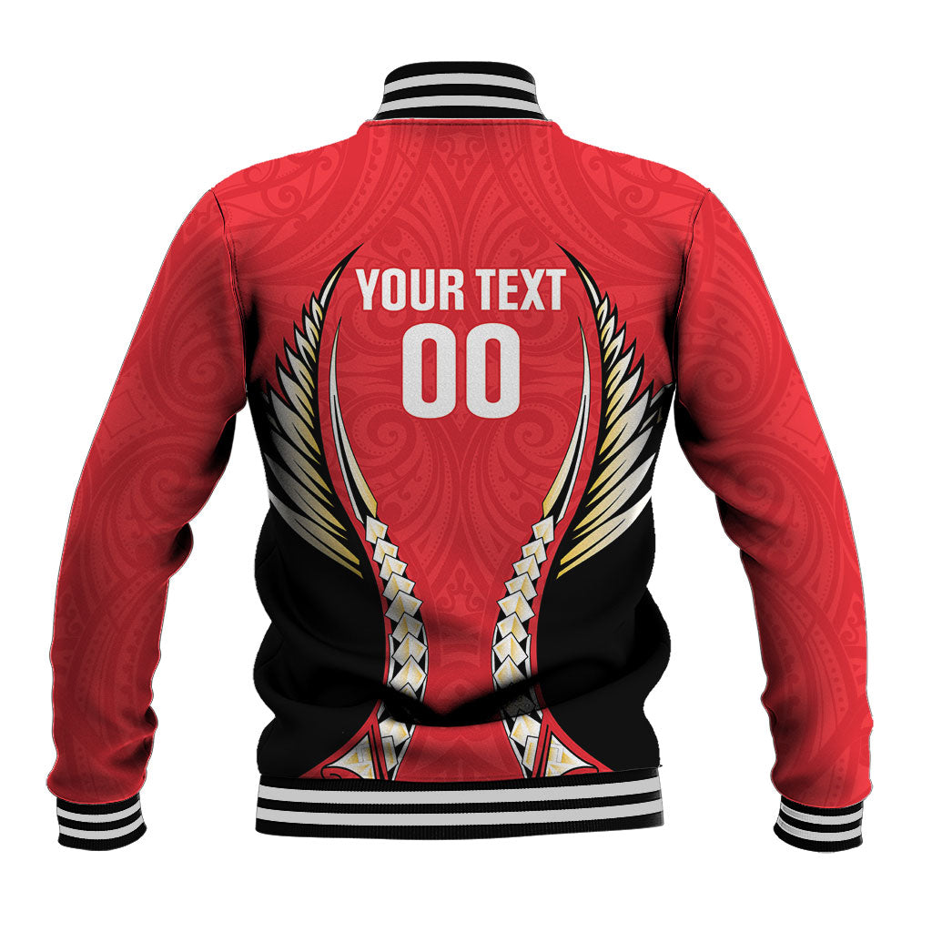 Waikato 2026 Rugby Custom Baseball Jacket NZ Maori Silver Fern LT14 - Polynesian Pride