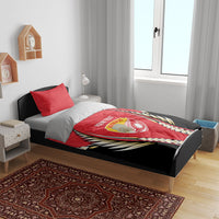 Waikato 2026 Rugby Custom Bedding Set NZ Maori Silver Fern LT14 - Polynesian Pride