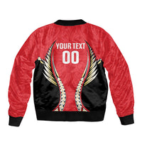 Waikato 2026 Rugby Custom Bomber Jacket NZ Maori Silver Fern LT14 - Polynesian Pride
