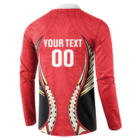 Waikato 2026 Rugby Custom Button Sweatshirt NZ Maori Silver Fern LT14 - Polynesian Pride
